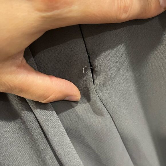 Sorella Vita Charcoal Style 8746 Maxi Dress Sz 10 - Picture 10 of 10